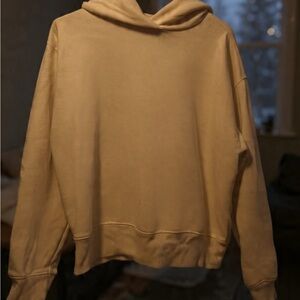 Women’s Light Cream Hoodie Sweater